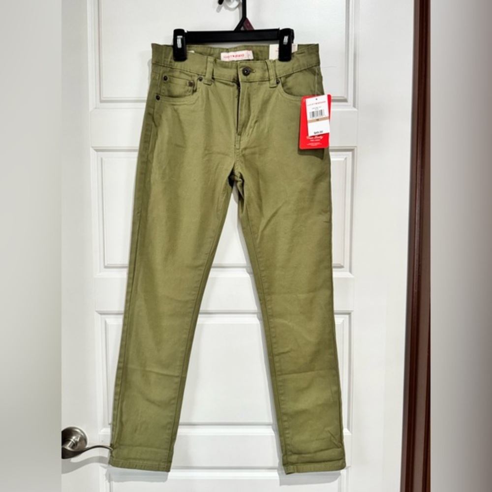 Lucky Brand Kids Olive Green Casual Pants